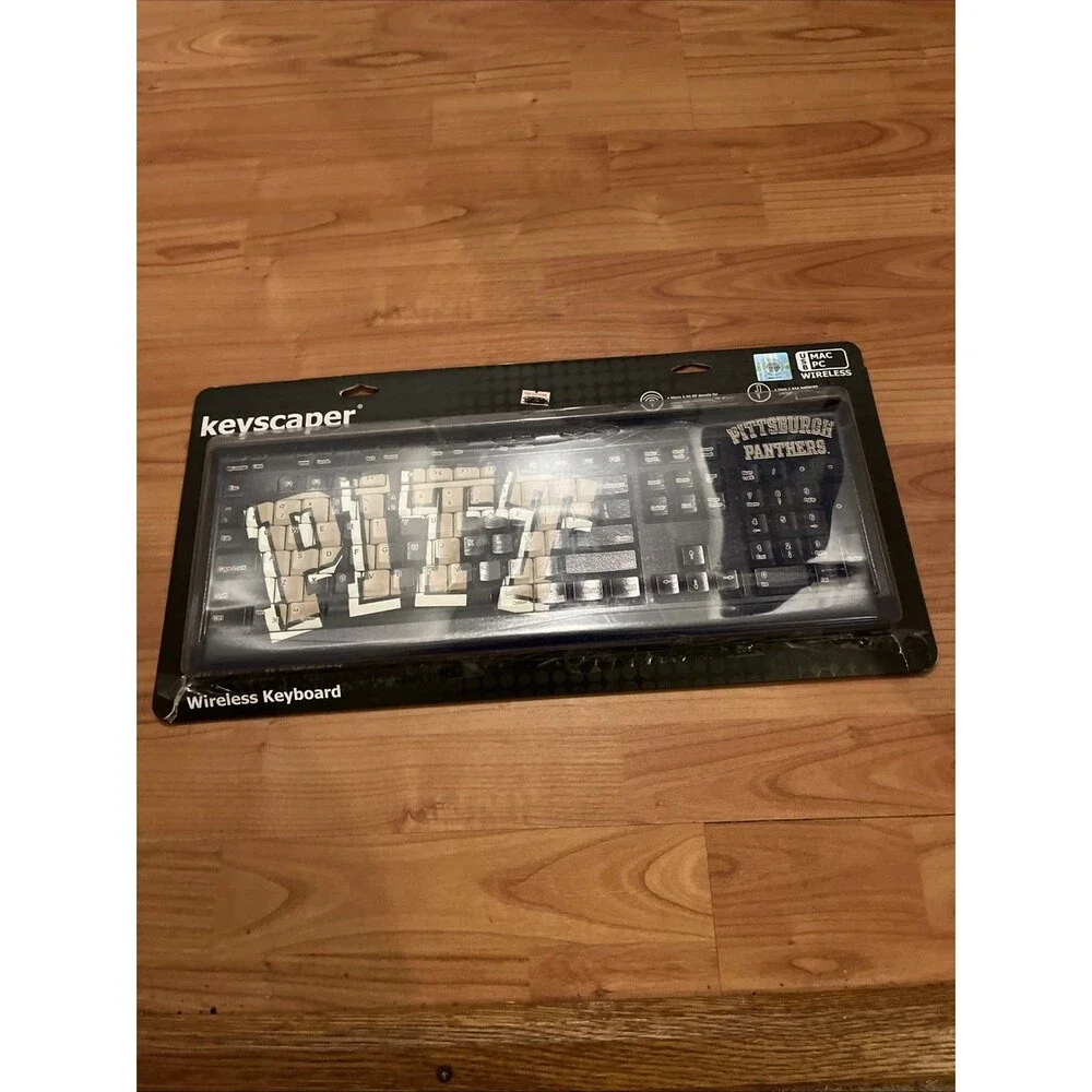 Keyscraper University Of Pittsburg Panthers Wireless Keyboard Mac PC ACC